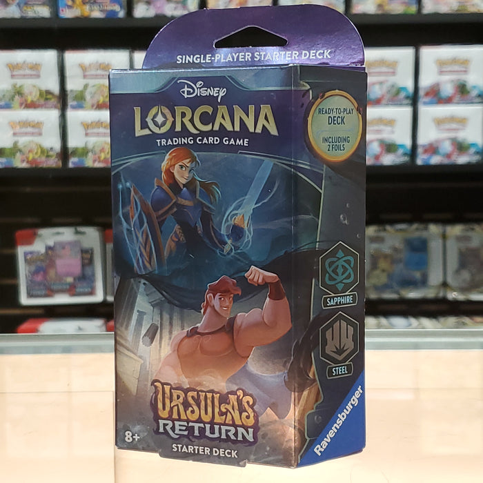 Disney Lorcana: Ursula's Return - Starter Deck (Sapphire & Steel)
