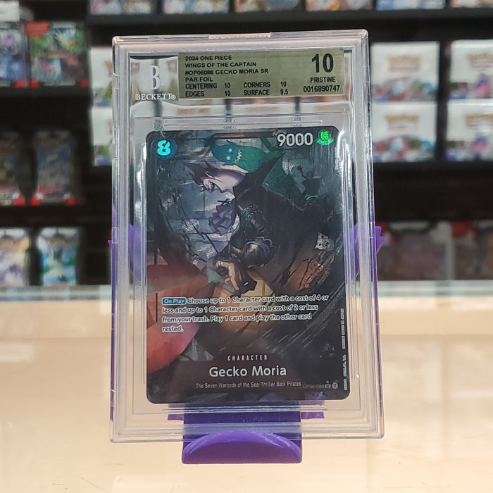 Gecko Moria (Alternate Art) [Wings of the Captain] BGS 10