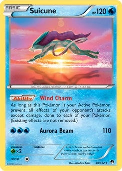 Suicune - 30/122 (Cosmos Holo) (030/122) (BLE)