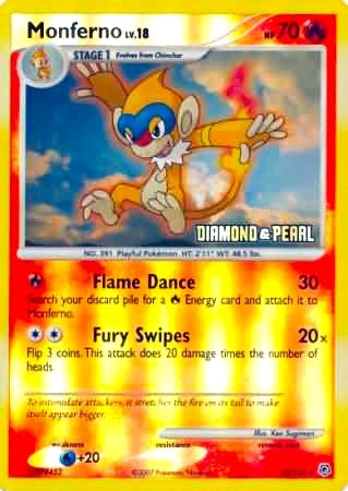 Monferno - 56/130 [Diamond & Pearl] (056/130) (BKP)