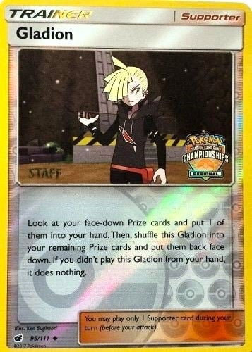 Image for Gladion - 95/111 (Regional Championships) [Staff] (095/111) (PR) - Pokemon