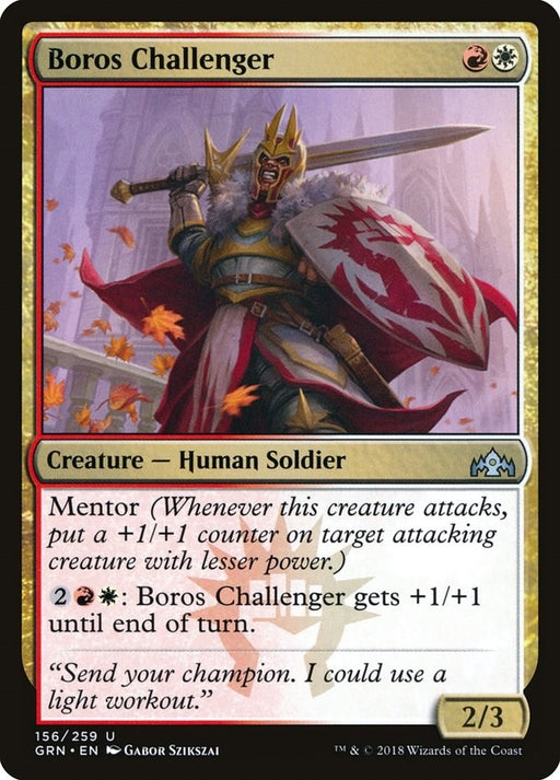 Image for Boros Challenger (156) (GRN) - Magic: The Gathering