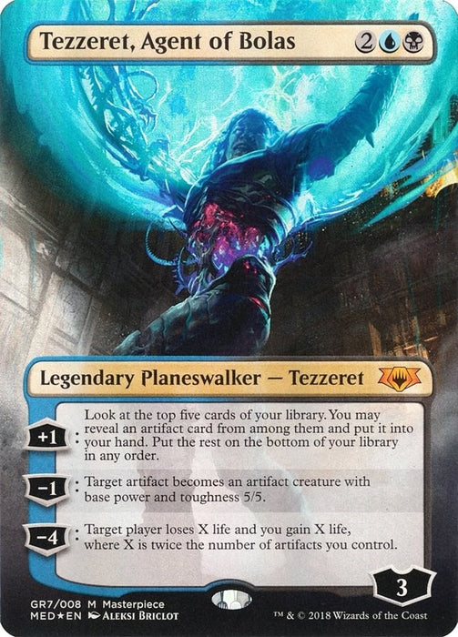 Image for Tezzeret, Agent of Bolas (GR7) (MED) - Magic: The Gathering