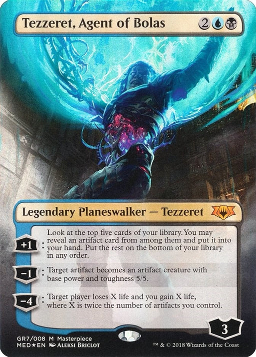 Image for Tezzeret, Agent of Bolas (GR7) (MED) - Magic: The Gathering