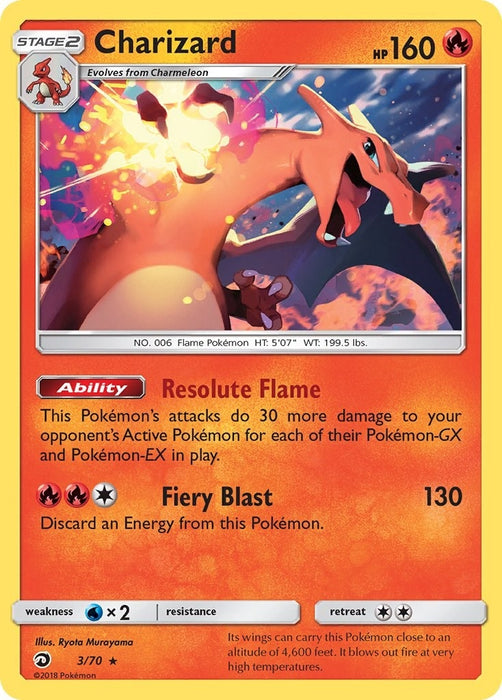 Charizard (3/70) (DRM)