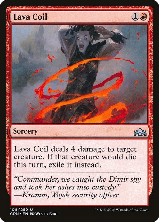Image for Lava Coil (108) (GRN) - Magic: The Gathering