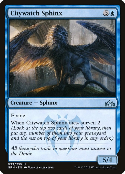 Image for Citywatch Sphinx (33) (GRN) - Magic: The Gathering
