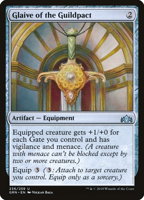 Image for Glaive of the Guildpact (236) (GRN) - Magic: The Gathering