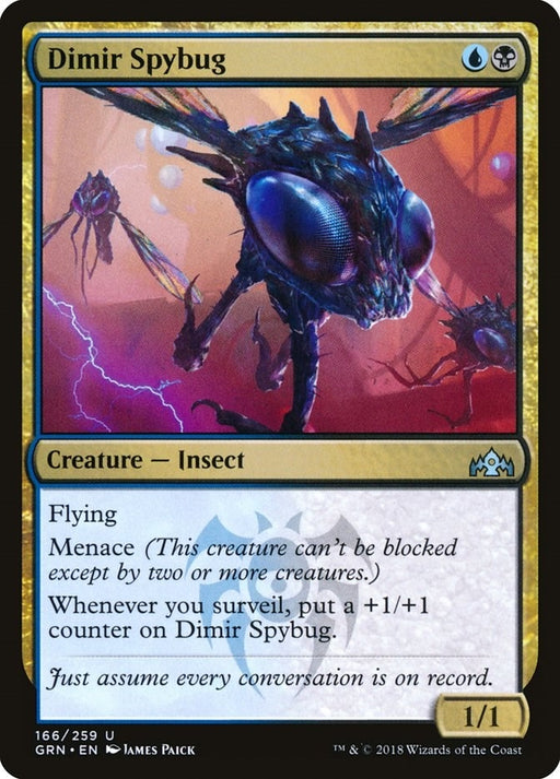 Image for Dimir Spybug (166) (GRN) - Magic: The Gathering