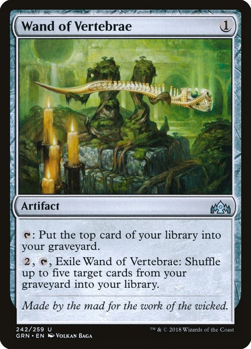 Image for Wand of Vertebrae (242) (GRN) - Magic: The Gathering