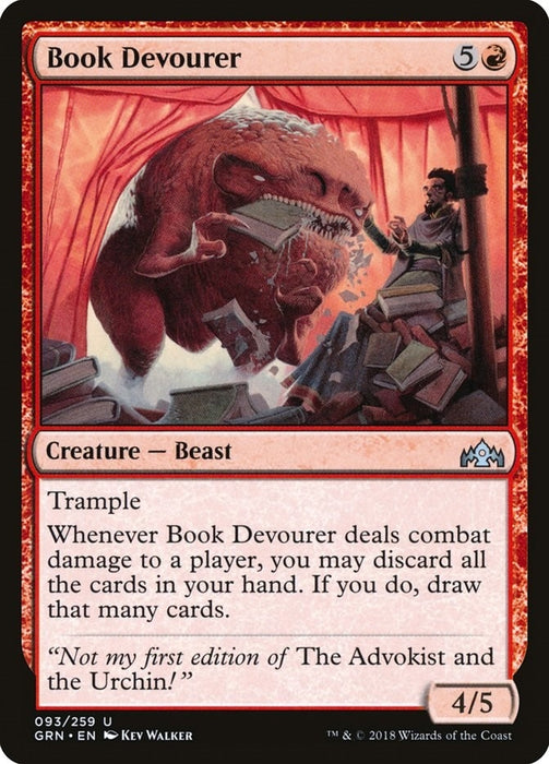 Image for Book Devourer (93) (GRN) - Magic: The Gathering