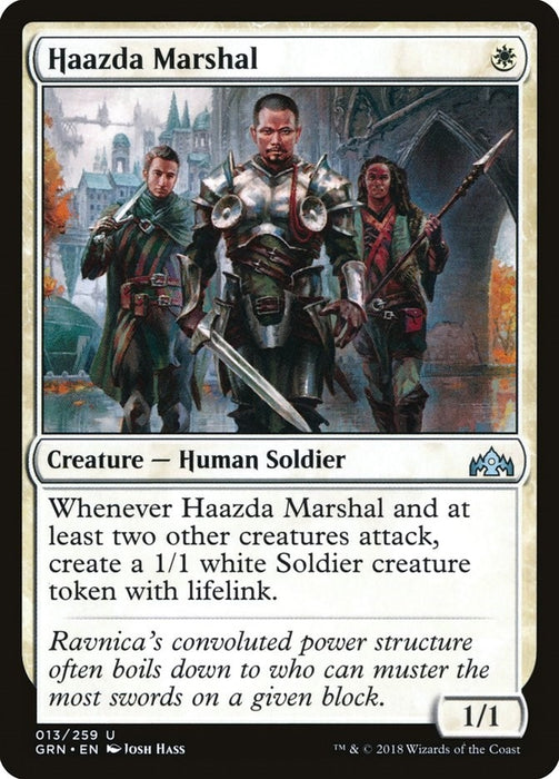 Image for Haazda Marshal (13) (GRN) - Magic: The Gathering