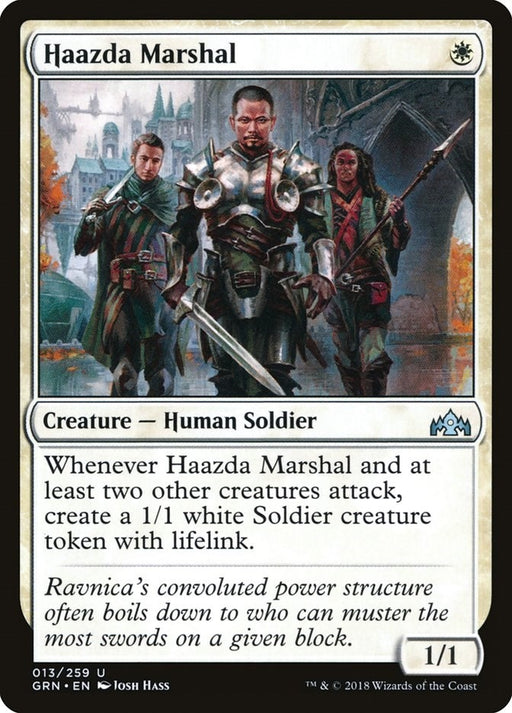 Image for Haazda Marshal (13) (GRN) - Magic: The Gathering