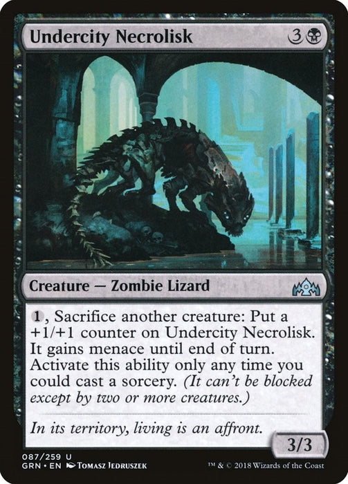 Image for Undercity Necrolisk (87) (GRN) - Magic: The Gathering