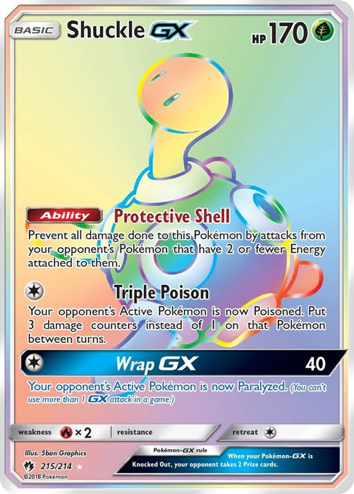 Shuckle GX (Secret) (215/214) (SM8)
