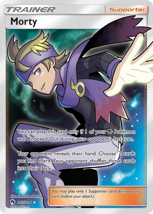 Morty (Full Art) (212/214) (SM8)