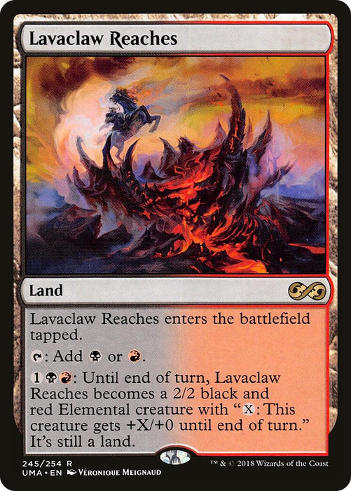 Image for Lavaclaw Reaches (245) (UMA) - Magic: The Gathering
