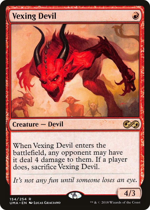 Image for Vexing Devil (154) (UMA) - Magic: The Gathering