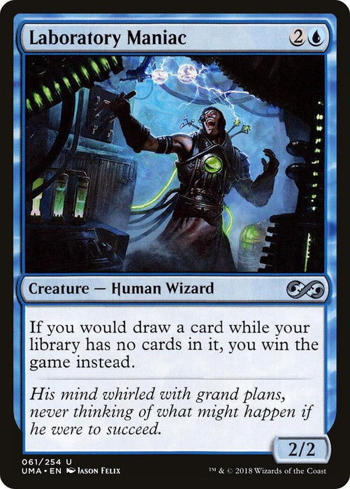 Image for Laboratory Maniac (61) (UMA) - Magic: The Gathering