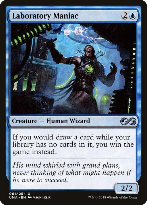 Image for Laboratory Maniac (61) (UMA) - Magic: The Gathering