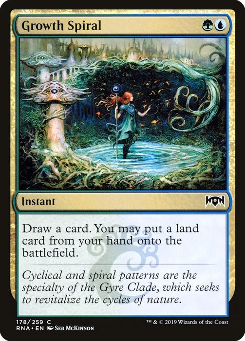 Image for Growth Spiral (178) (RNA) - Magic: The Gathering