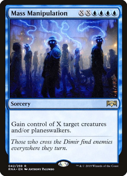 Image for Mass Manipulation (42) (RNA) - Magic: The Gathering