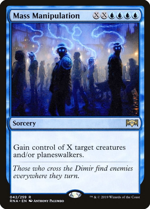 Image for Mass Manipulation (42) (RNA) - Magic: The Gathering