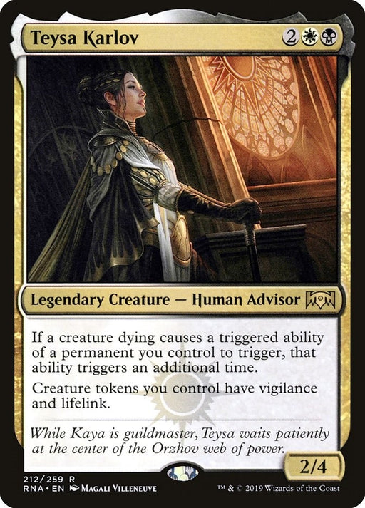 Image for Teysa Karlov (212) (RNA) - Magic: The Gathering