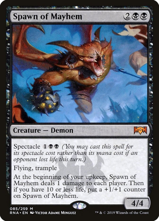 Image for Spawn of Mayhem (85) (RNA) - Magic: The Gathering