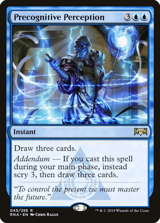 Image for Precognitive Perception (45) (RNA) - Magic: The Gathering