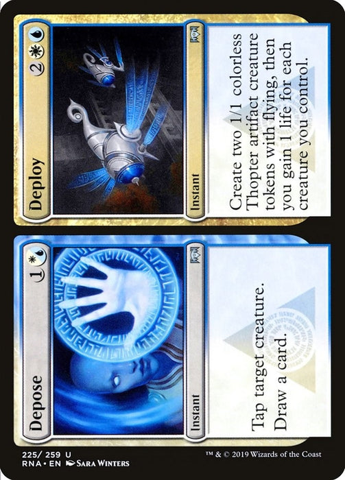 Image for Depose // Deploy (225) (RNA) - Magic: The Gathering