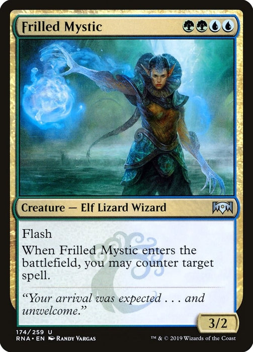 Image for Frilled Mystic (174) (RNA) - Magic: The Gathering