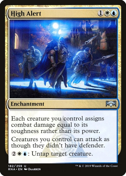 Image for High Alert (182) (RNA) - Magic: The Gathering