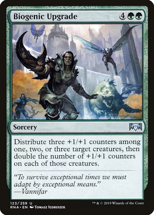 Image for Biogenic Upgrade (123) (RNA) - Magic: The Gathering
