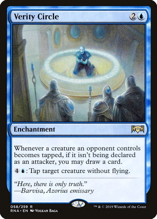 Image for Verity Circle (58) (RNA) - Magic: The Gathering