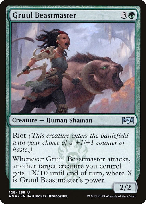 Image for Gruul Beastmaster (129) (RNA) - Magic: The Gathering