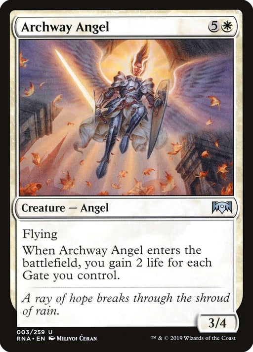 Image for Archway Angel (3) (RNA) - Magic: The Gathering