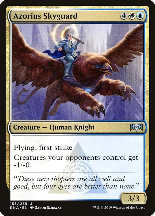Image for Azorius Skyguard (155) (RNA) - Magic: The Gathering