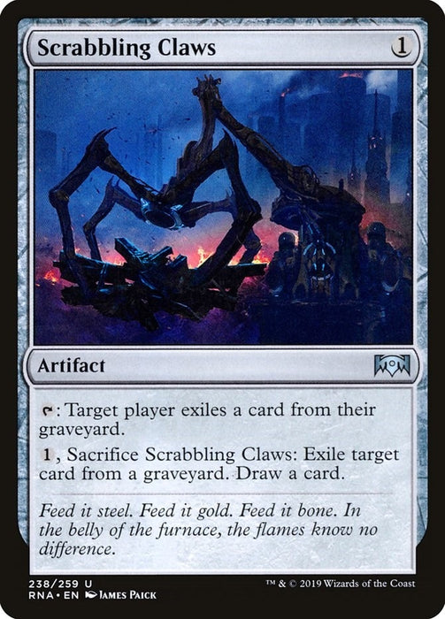 Image for Scrabbling Claws (238) (RNA) - Magic: The Gathering