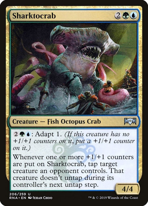 Image for Sharktocrab (206) (RNA) - Magic: The Gathering