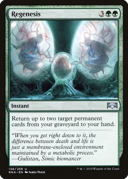 Image for Regenesis (136) (RNA) - Magic: The Gathering