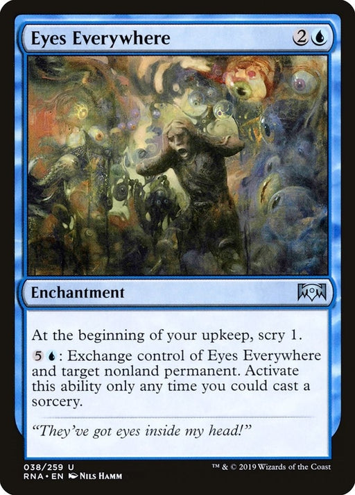 Image for Eyes Everywhere (38) (RNA) - Magic: The Gathering