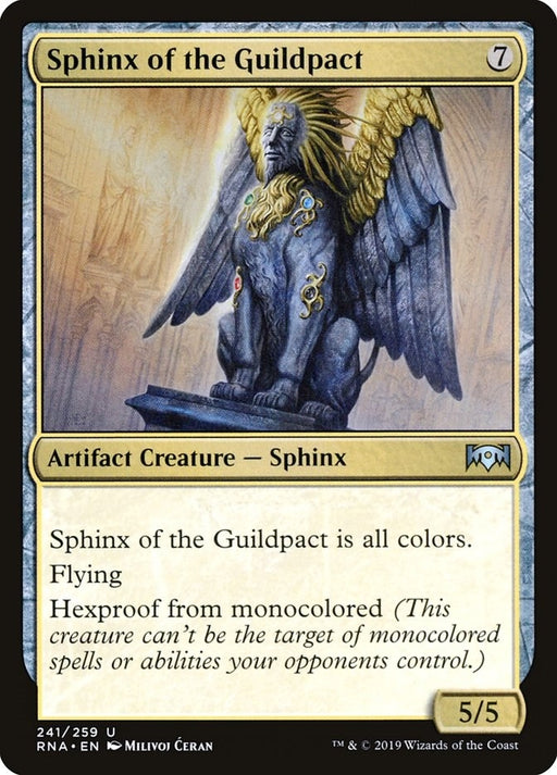 Image for Sphinx of the Guildpact (241) (RNA) - Magic: The Gathering
