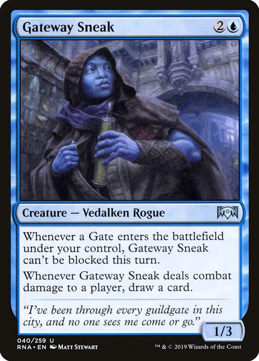 Image for Gateway Sneak (40) (RNA) - Magic: The Gathering