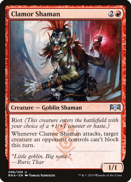 Image for Clamor Shaman (96) (RNA) - Magic: The Gathering