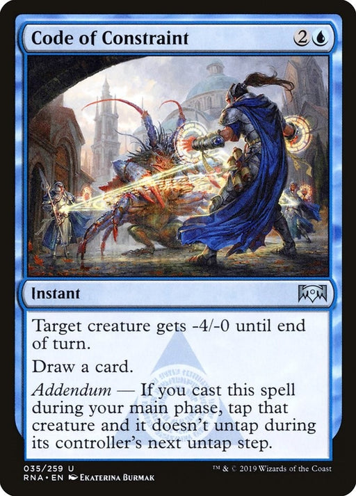 Image for Code of Constraint (35) (RNA) - Magic: The Gathering