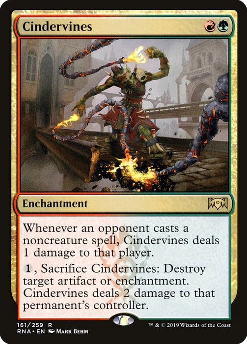 Image for Cindervines (161) (RNA) - Magic: The Gathering