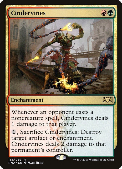 Image for Cindervines (161) (RNA) - Magic: The Gathering