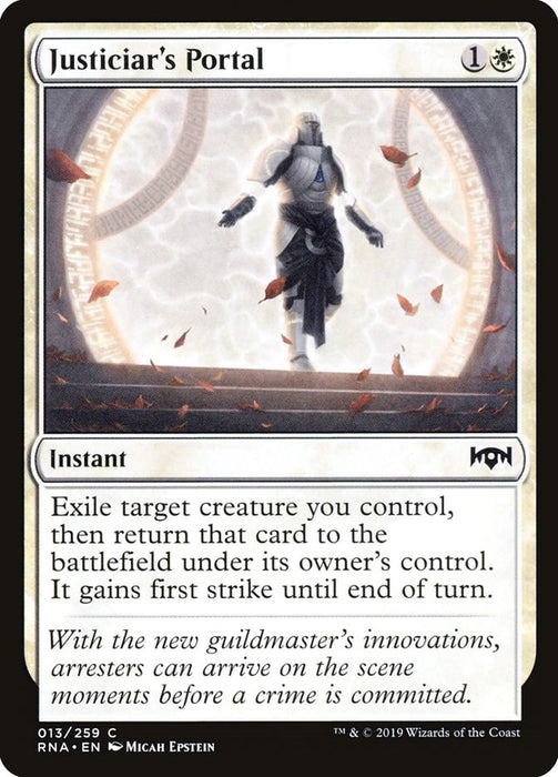 Image for Justiciar's Portal (13) (RNA) - Magic: The Gathering