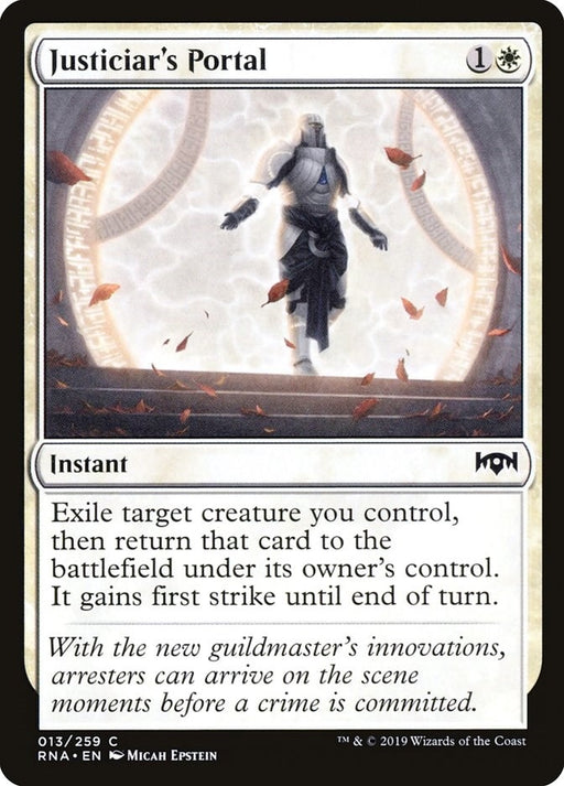 Image for Justiciar's Portal (13) (RNA) - Magic: The Gathering